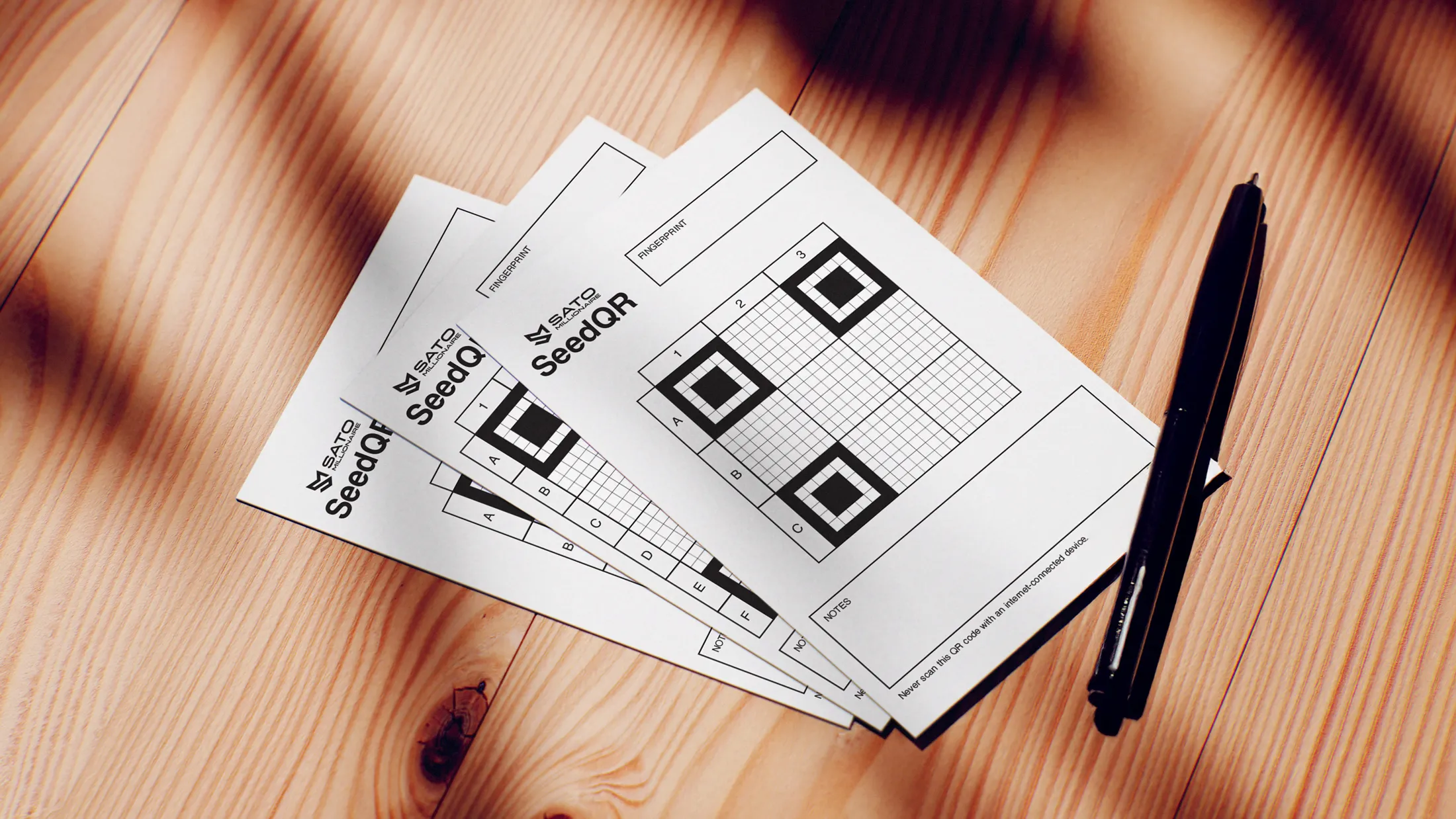 Bitcoin Recovery Seed Phrase with SeedQR technology